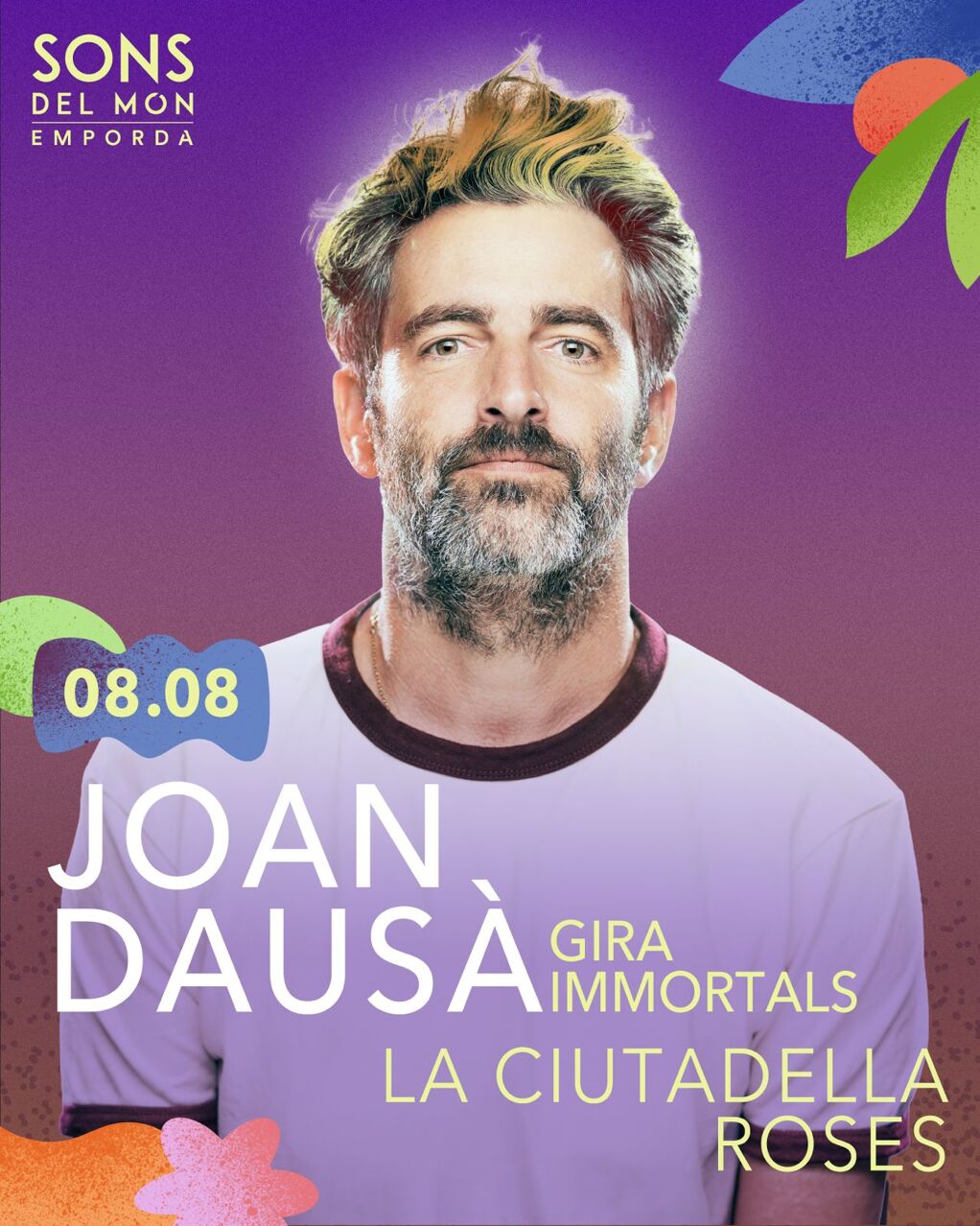 Joan Dausà will perform at Sons del Món to present his long-awaited album 'Immortals'